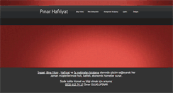 Desktop Screenshot of izmirhafriyat.com